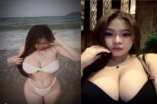 Cặp ngực tròn to em SV xinh