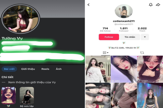 Clip nóng tiktoker Cotienxanh Tường Vy 2025 phát tán