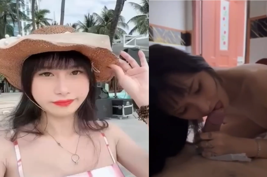 Du lịch biển chỉ để làm bạn trai sướng bằng miệng