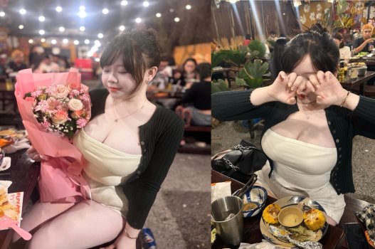 Đưa em múp đi ăn rồi về chịch