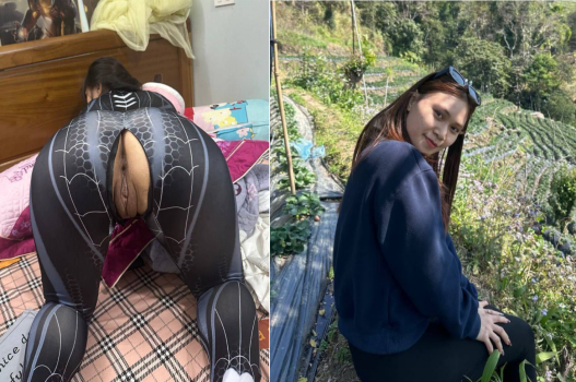 Em mặc đồ Spider-Man bị phang gào sướng