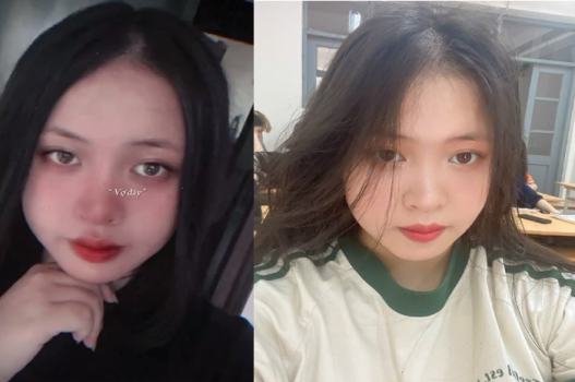 Em nữ sinh múp rụp phang nhau tả tơi