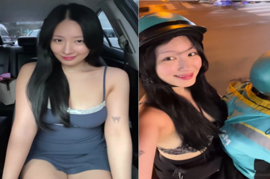 Kim Chi được anh grab chở đến nơi đặc biệt